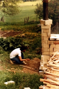 Back yard wood kiln